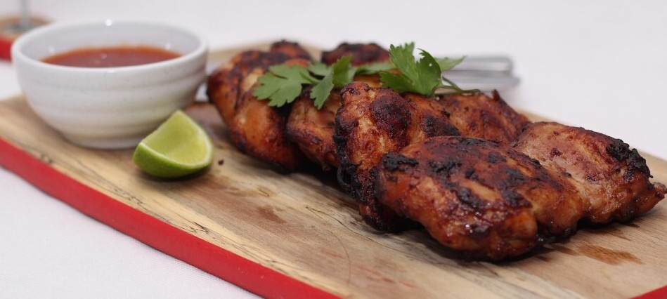 grilled chicken thighs