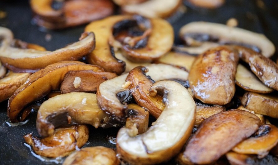 grilled mushrooms