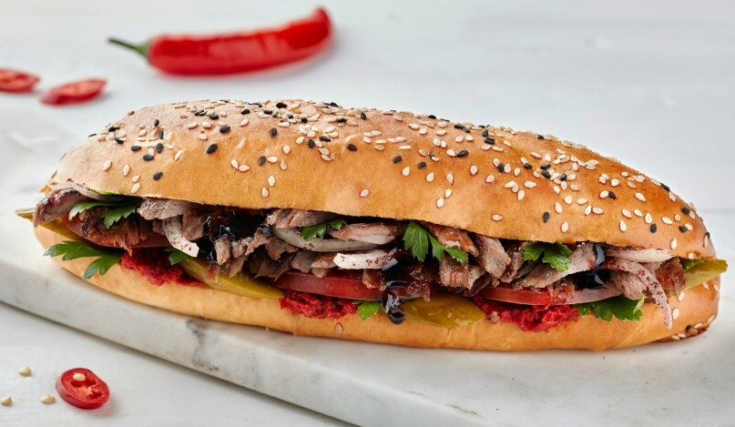 hoagie pork sandwich