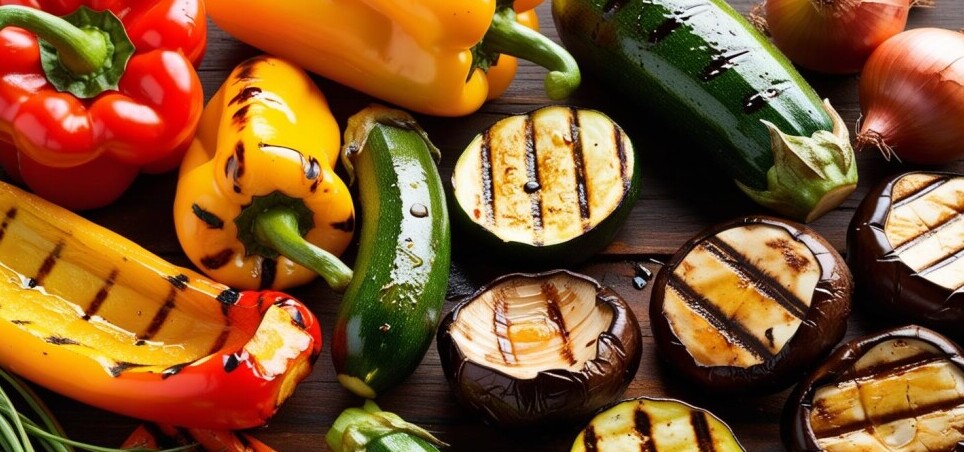 Variety of Grilled Vegetables