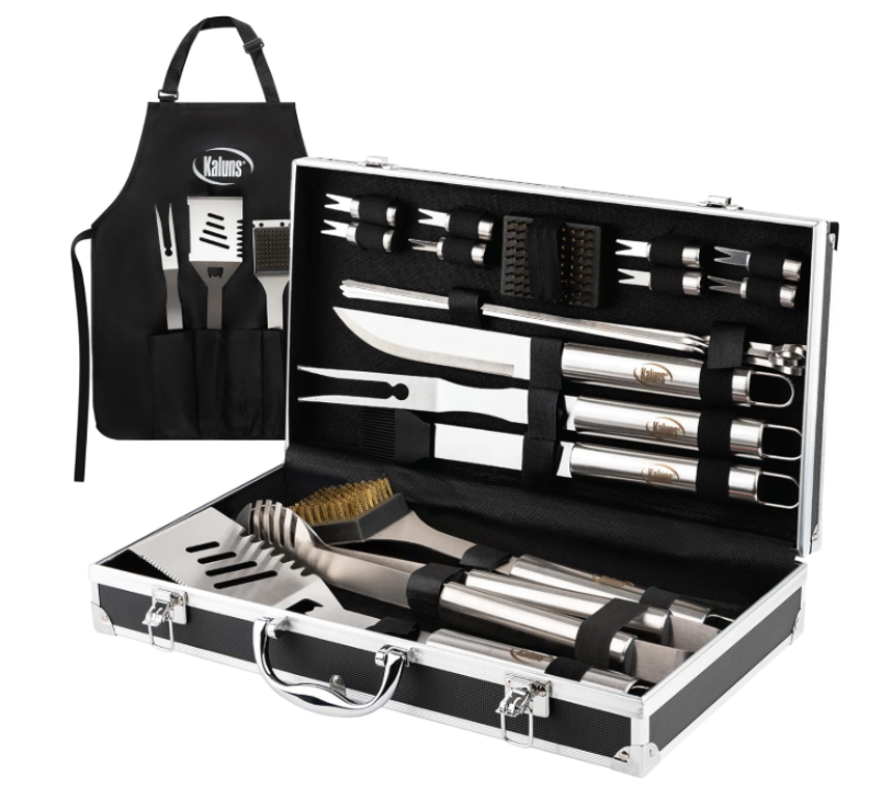 steel grill set