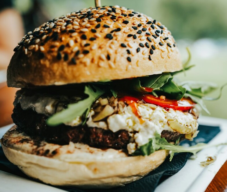 veggie burger