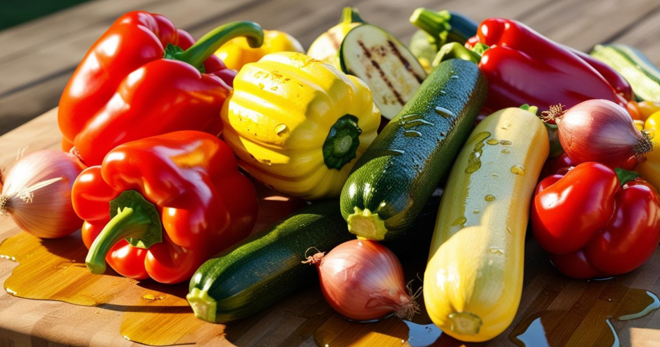 vegetables for the grill
